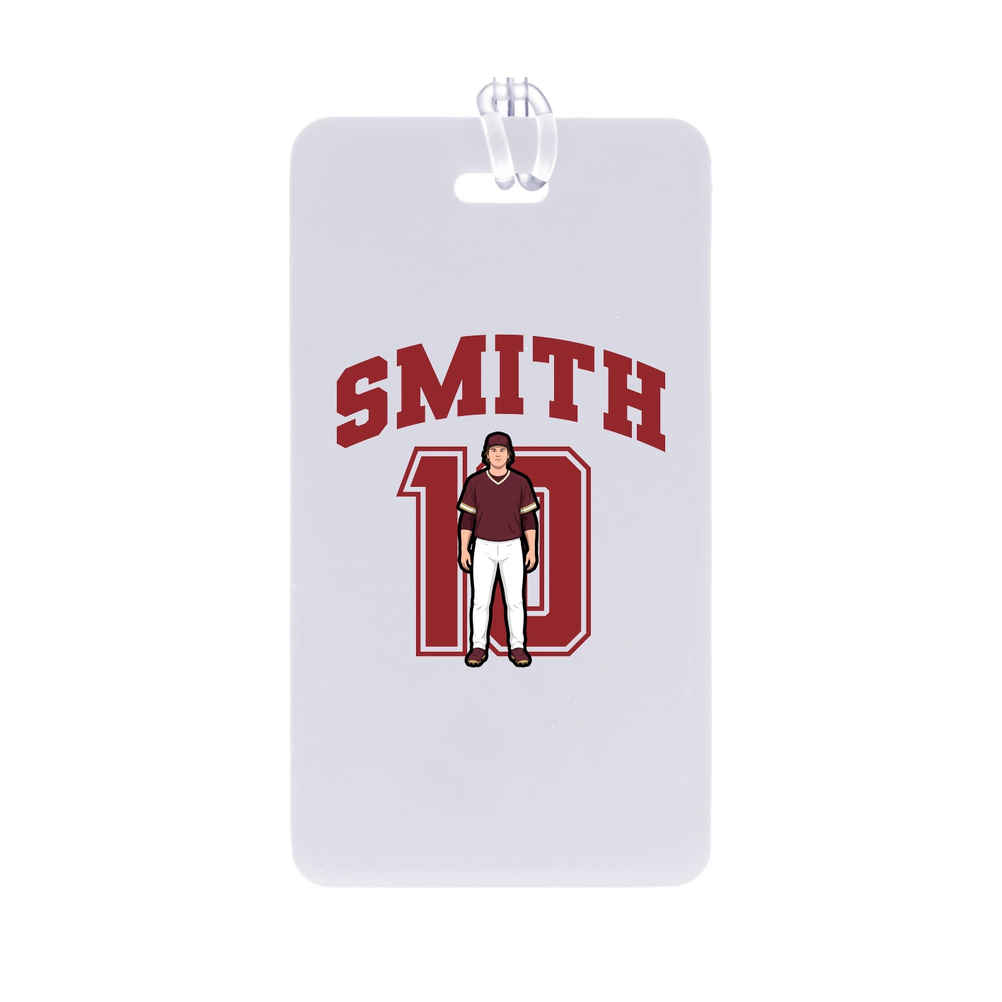 Bag Tag — Number in Classic