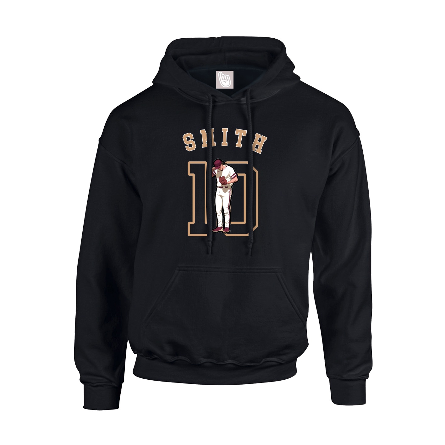 Youth Hoodie — Shirsey Arch in Black