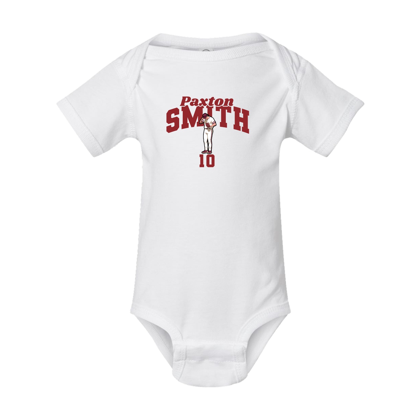 Baby Onesie — Signature Arch in White