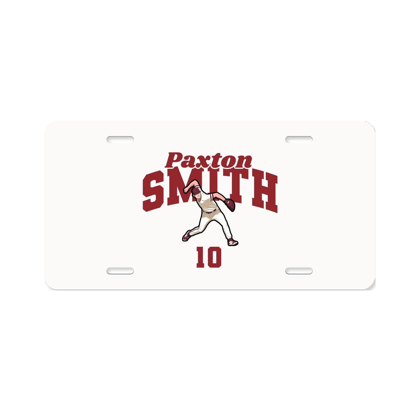 License Plate — Signature Arch in Classic