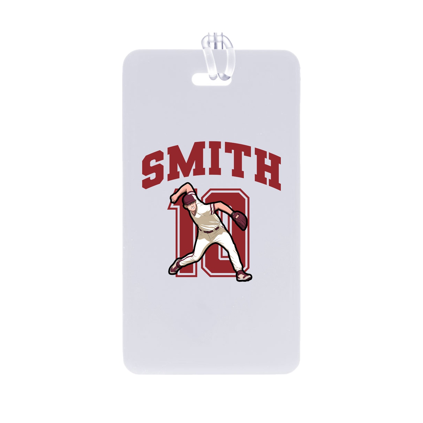 Bag Tag — Number in Classic