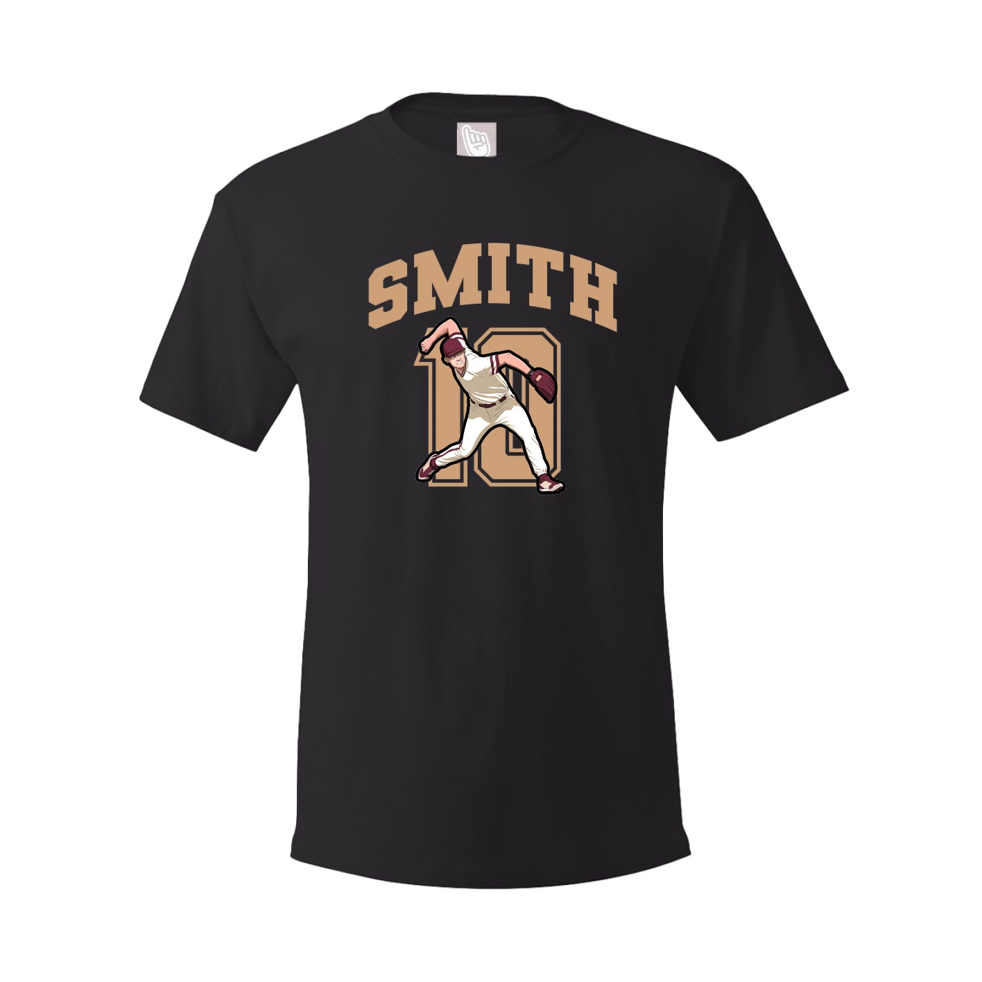 Tee — Number in Black