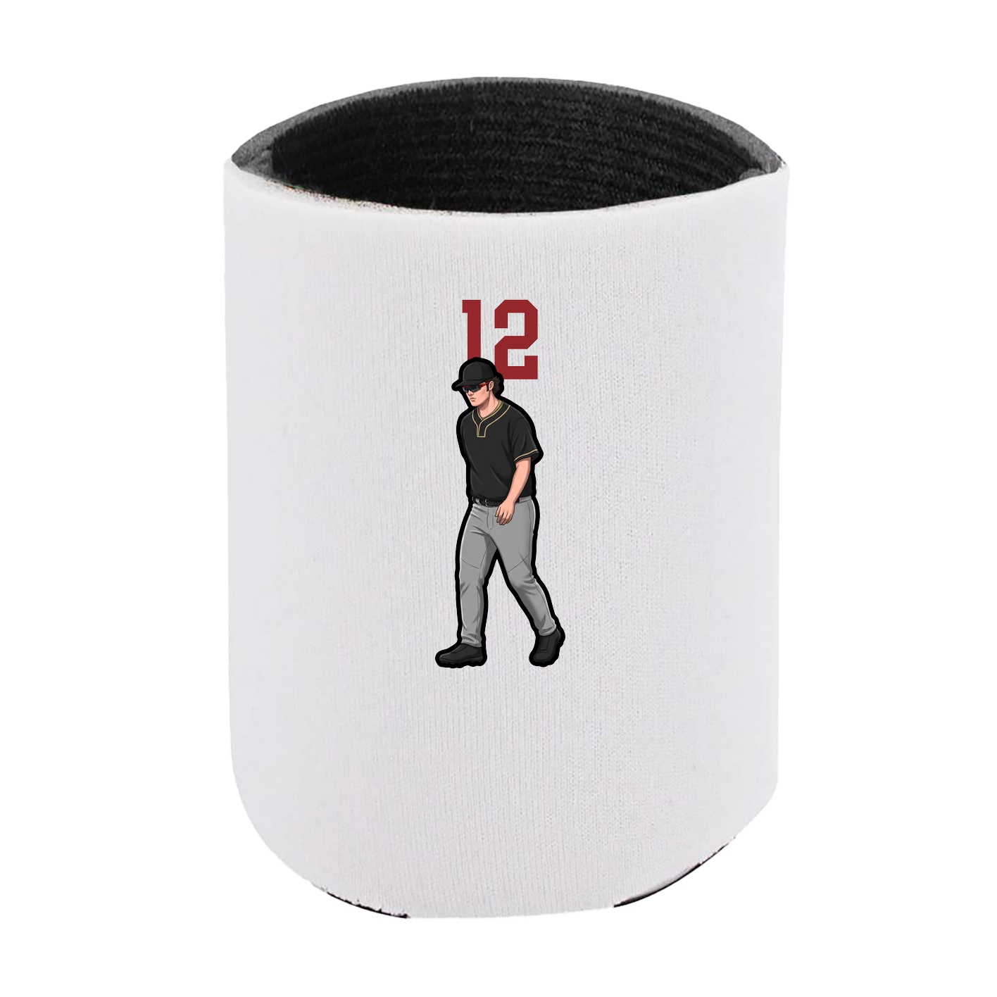 Can Holder — Number Top in White