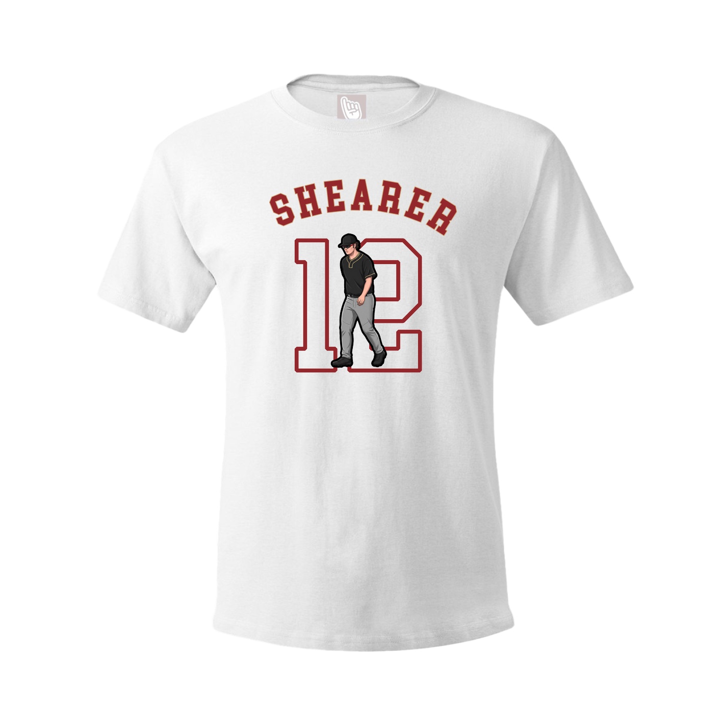 Tee — Shirsey Arch in White