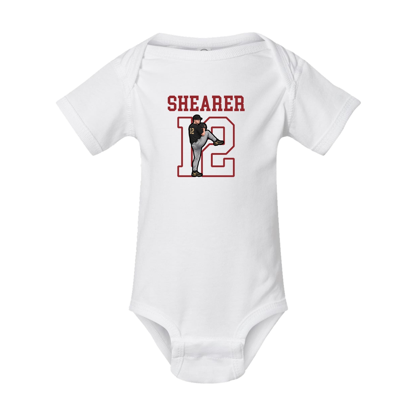 Baby Onesie — Shirsey in White
