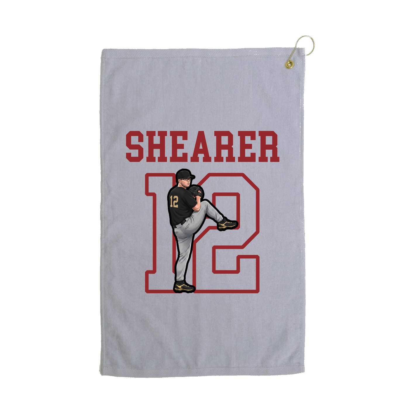 Golf Towel — Shirsey in Grey