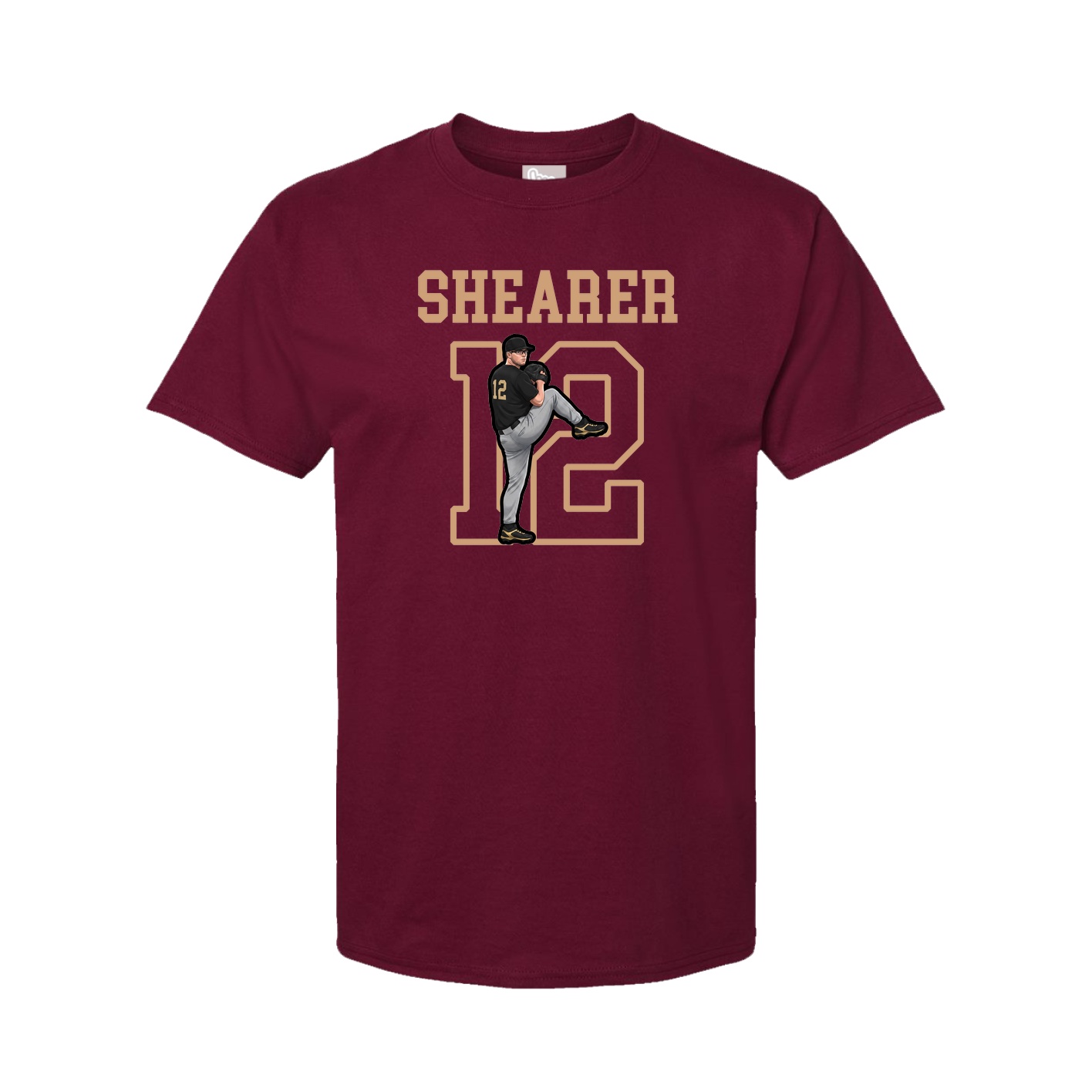 Youth Tee — Shirsey in Cardinal
