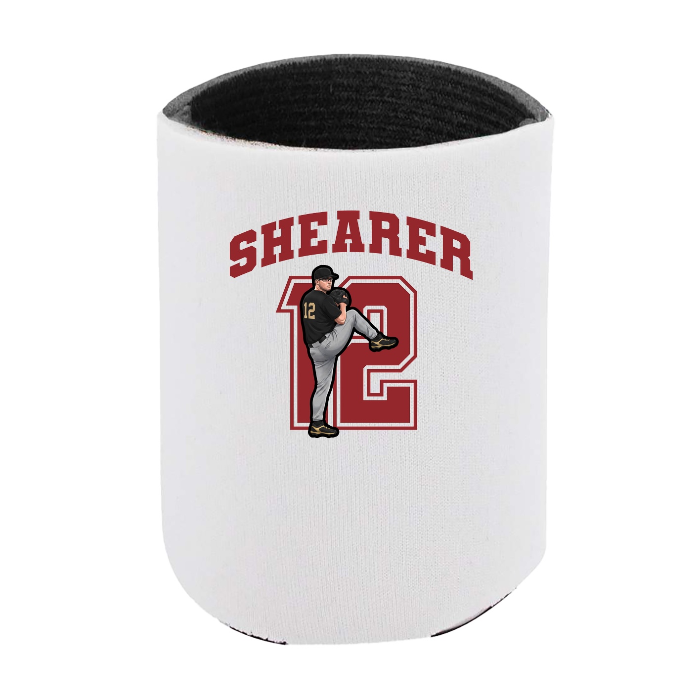 Can Holder — Number in White