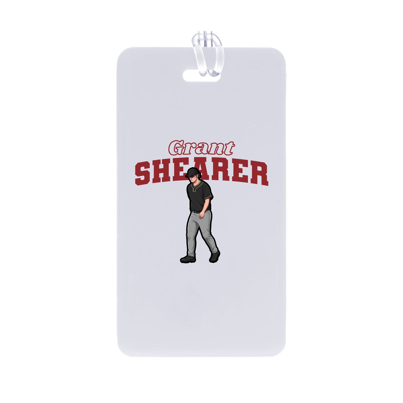 Bag Tag — Name Arch in Classic