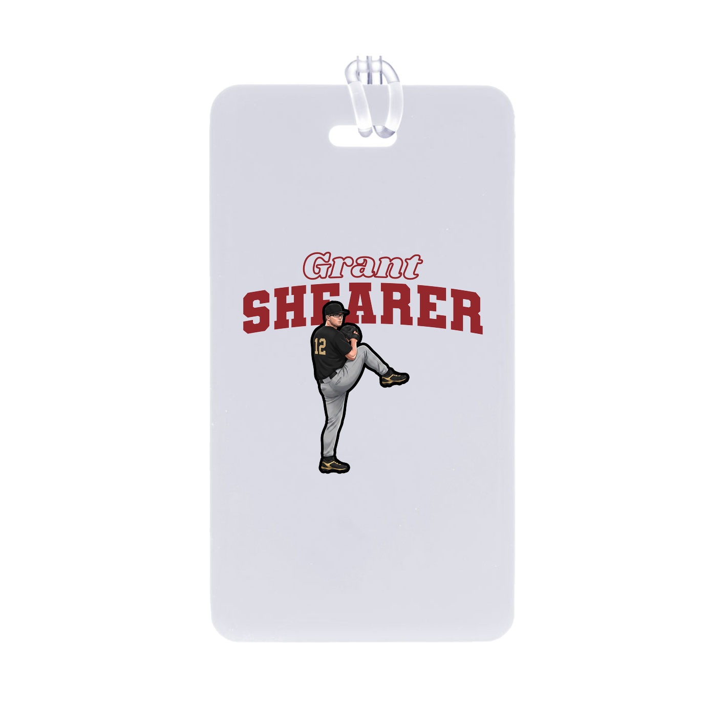 Bag Tag — Name Arch in Classic