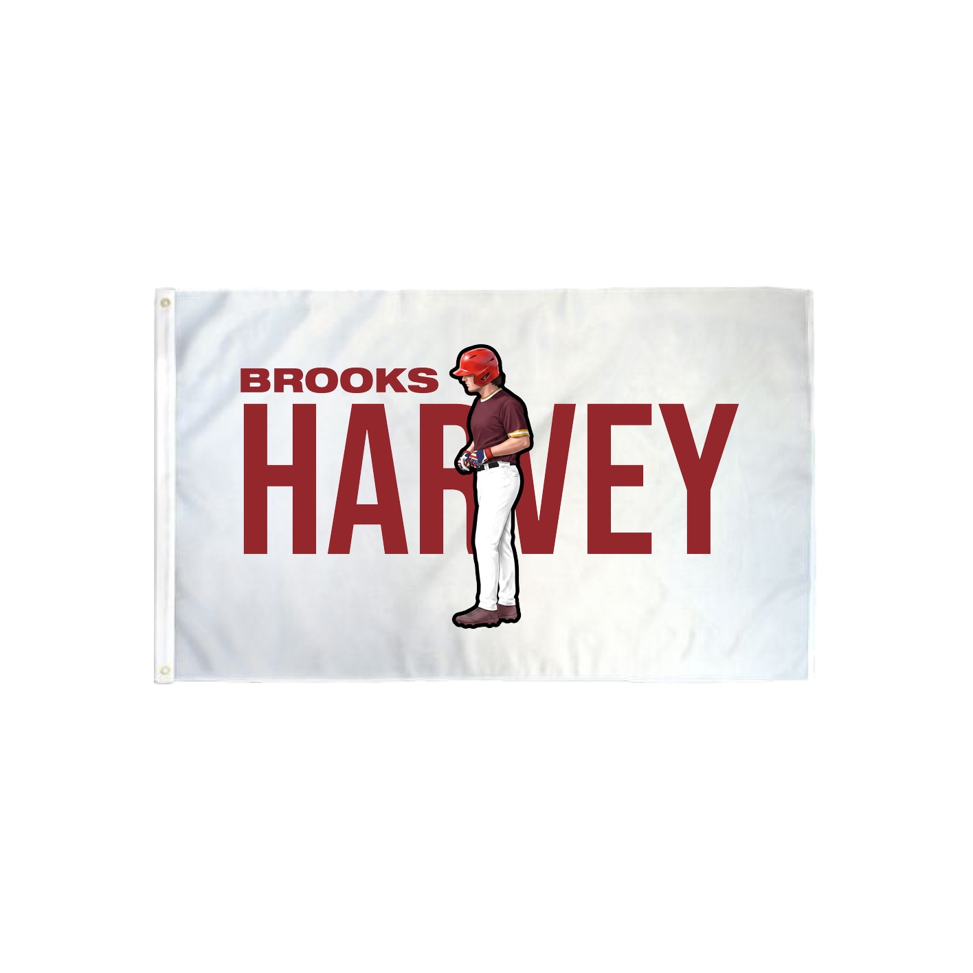 3x5 Flag — Player Name in Classic