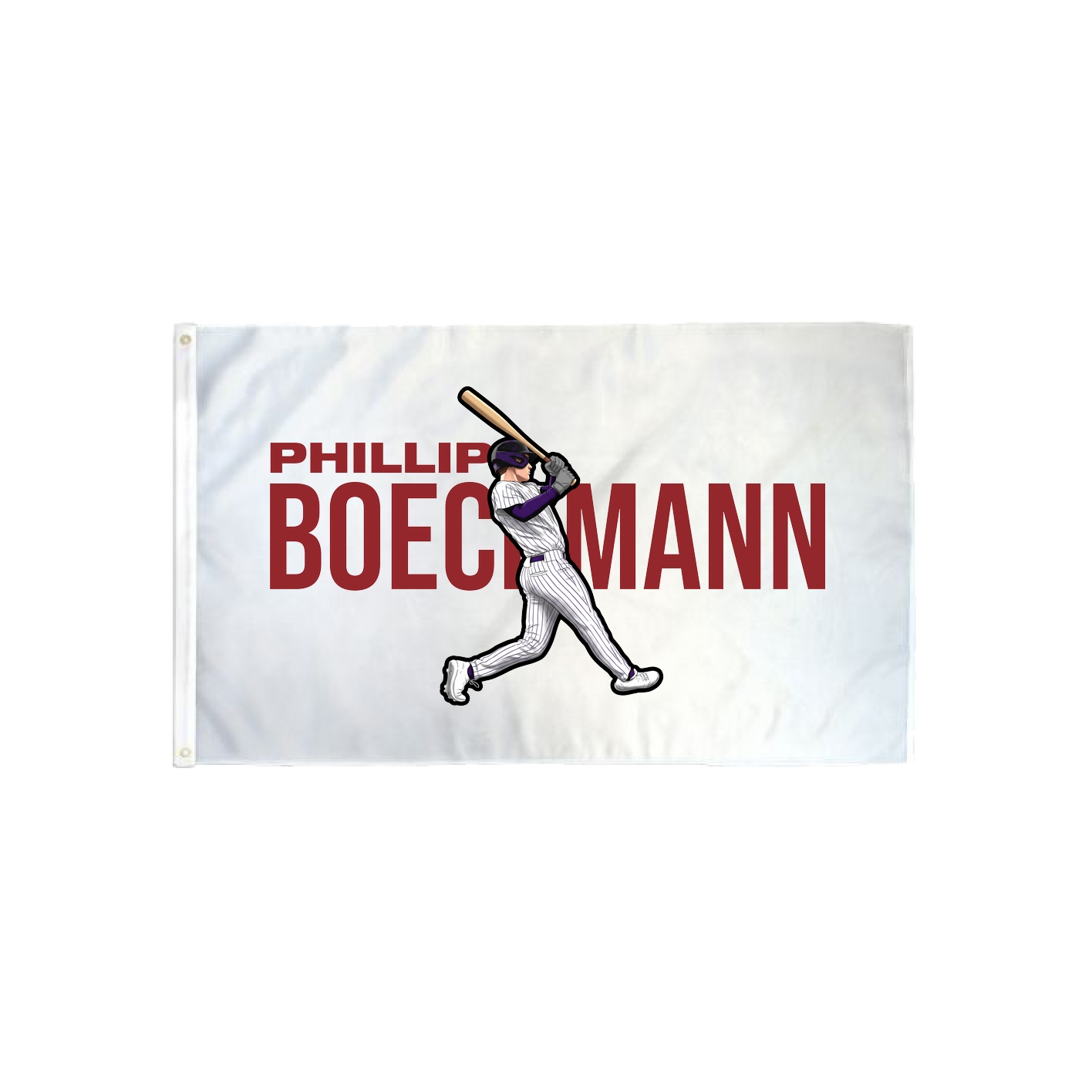 3x5 Flag — Player Name in Classic