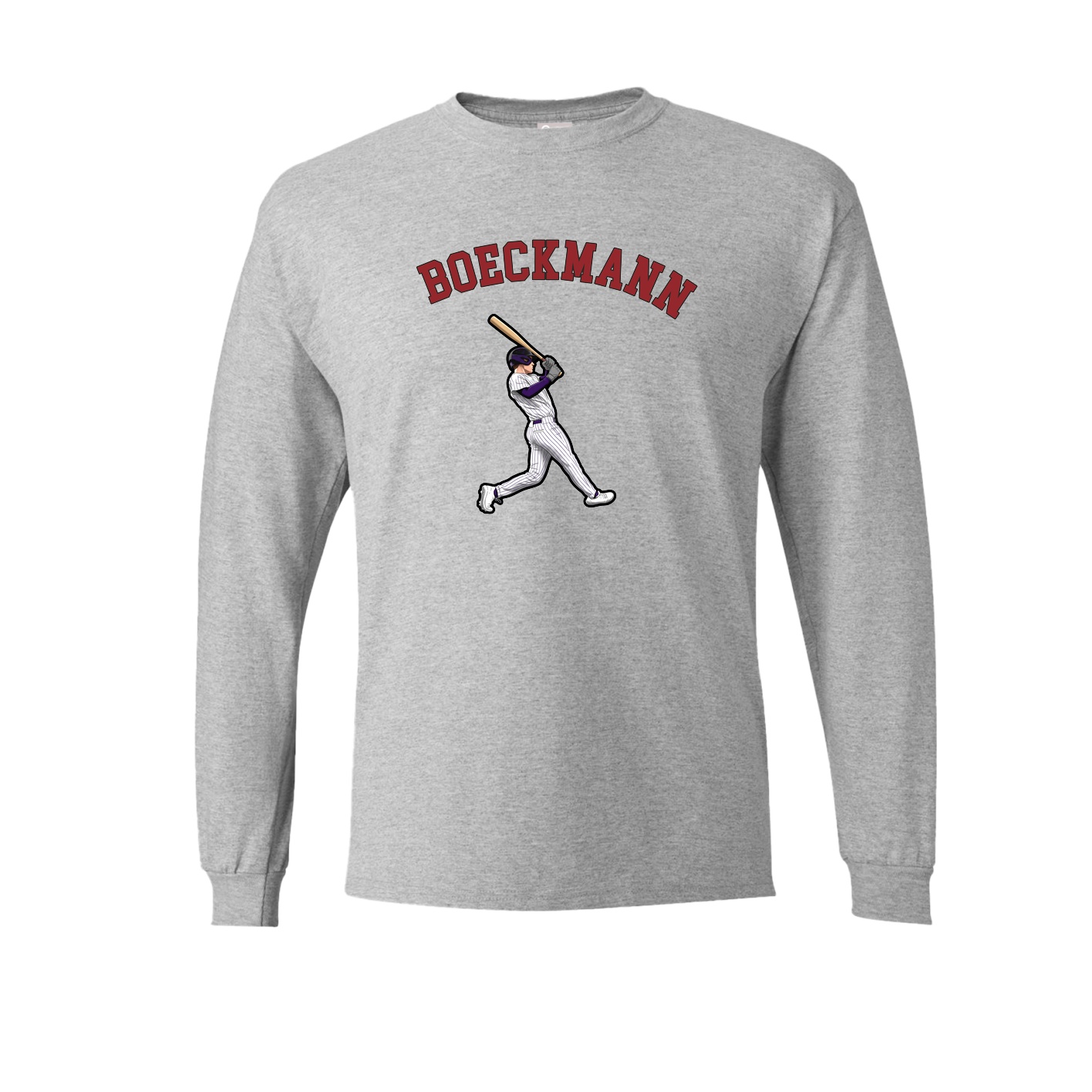 Long Sleeve Tee — Shirsey Arch in Grey