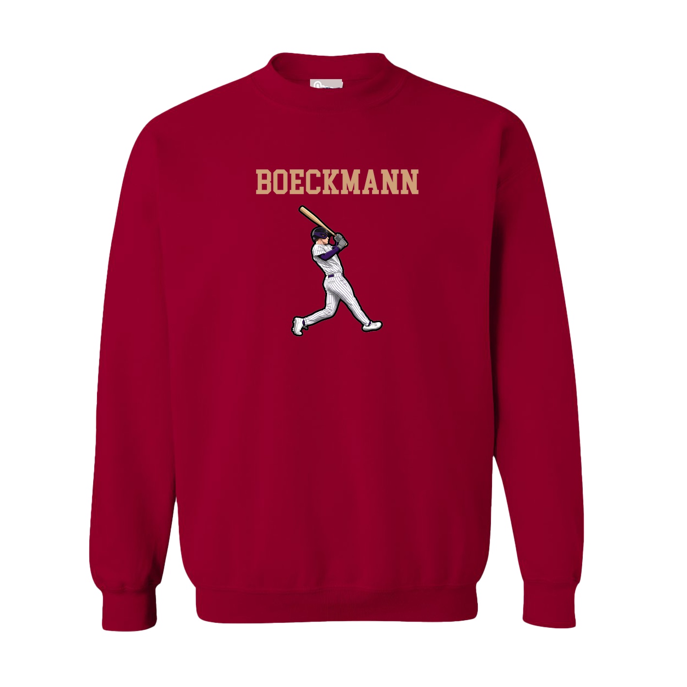 Fleece Crew — Shirsey in Cardinal