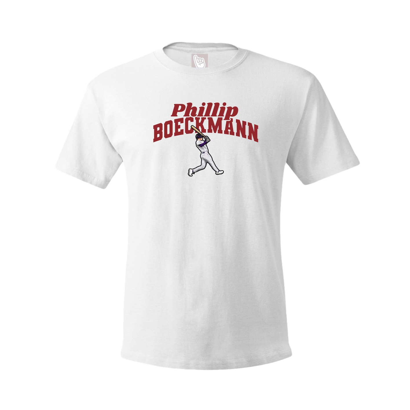 Youth Tee — Signature Arch in White