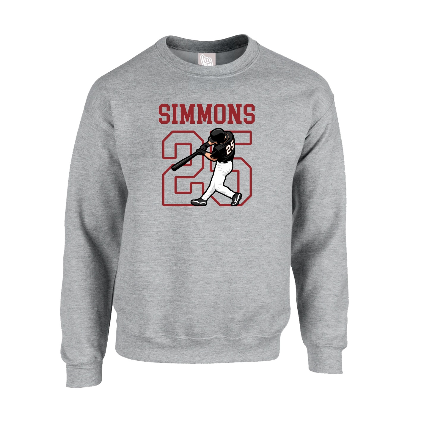 Fleece Crew — Shirsey in Grey