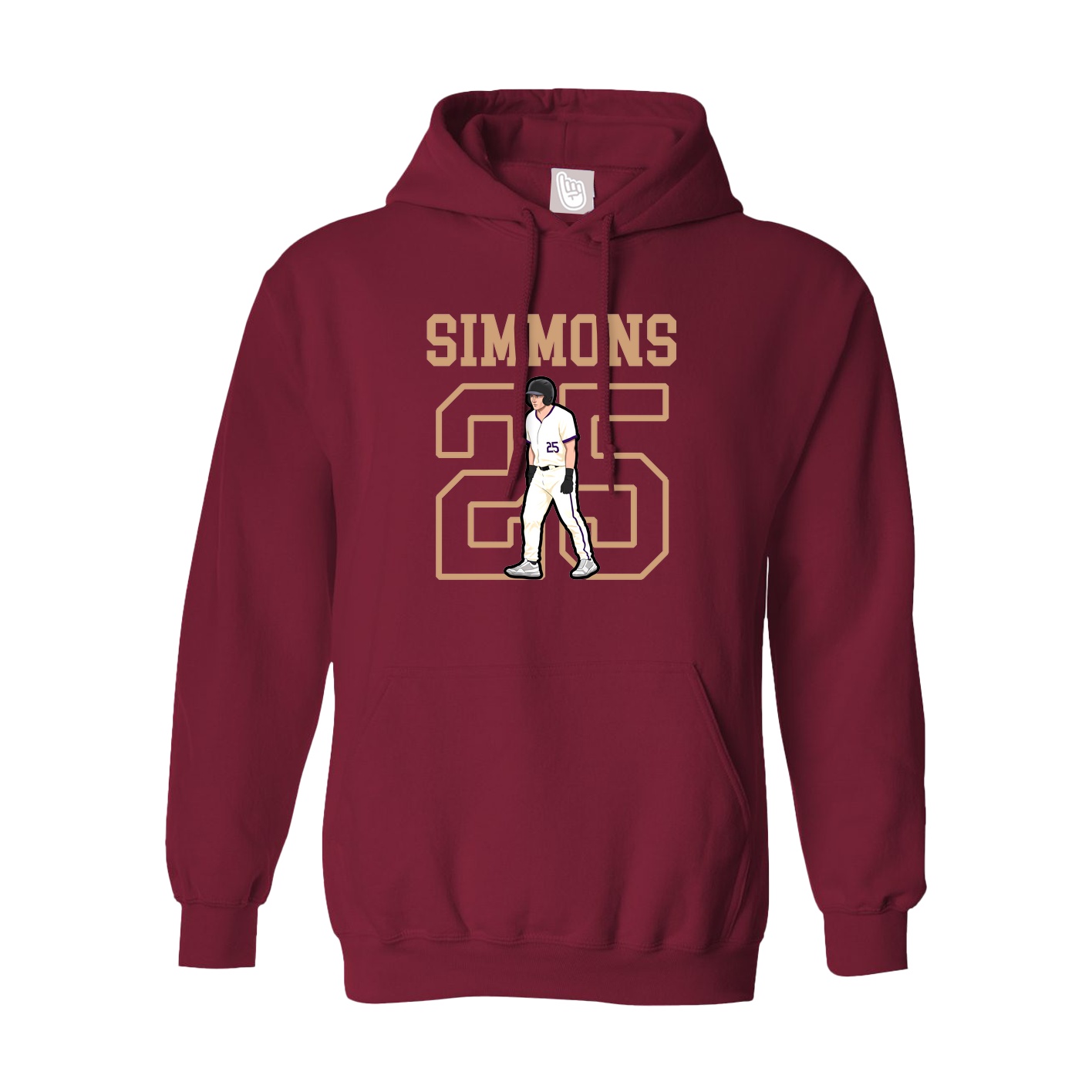 Hoodie — Shirsey in Cardinal