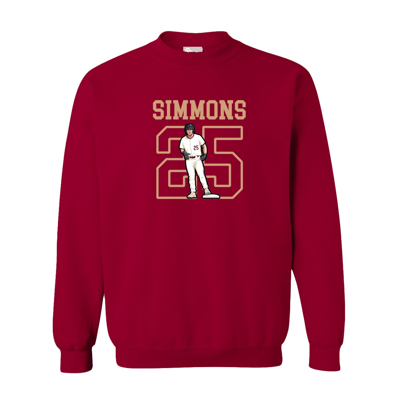 Fleece Crew — Shirsey in Cardinal