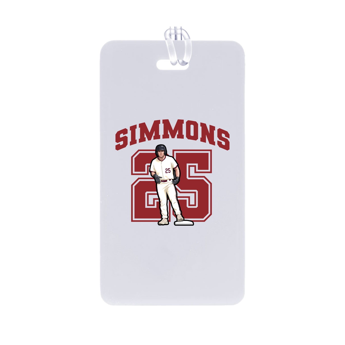 Bag Tag — Number in Classic