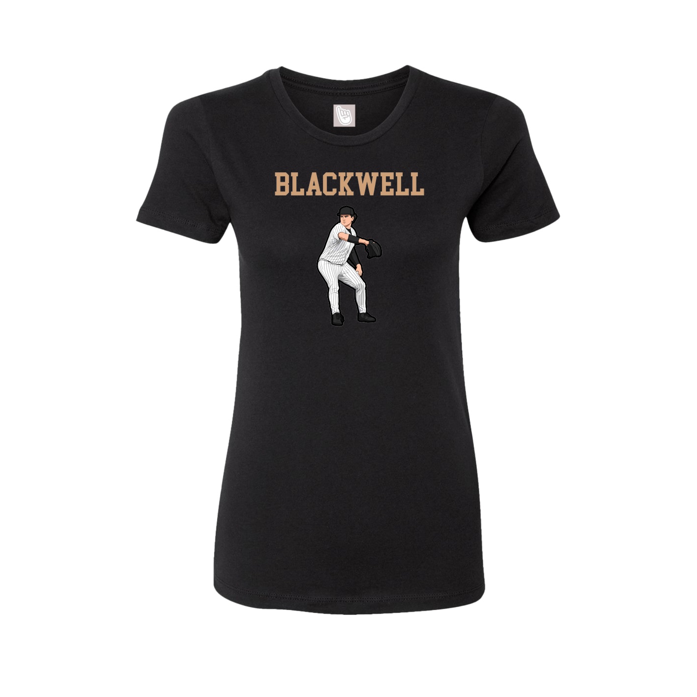 Fitted Women's Tee — Shirsey in Black