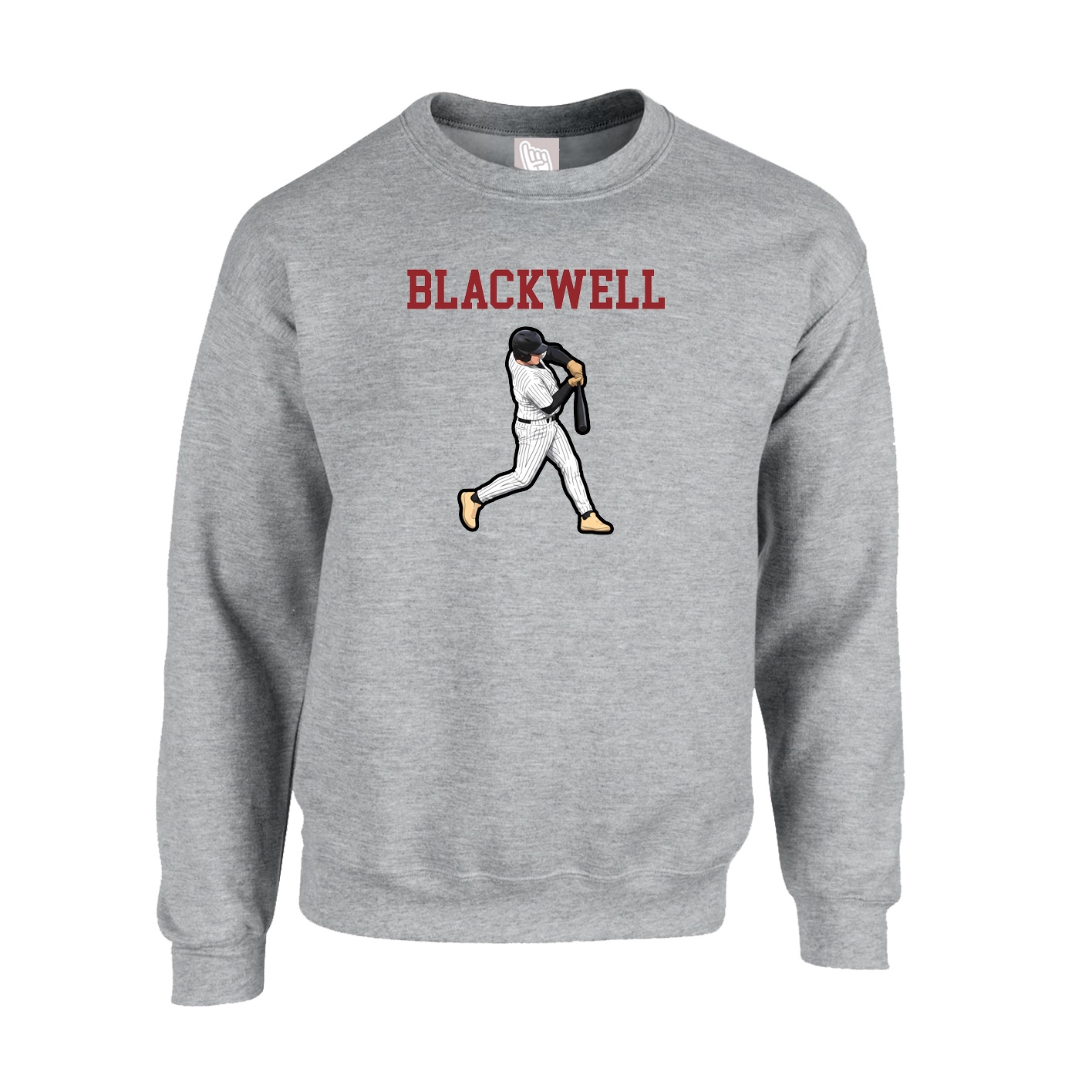 Fleece Crew — Shirsey in Grey