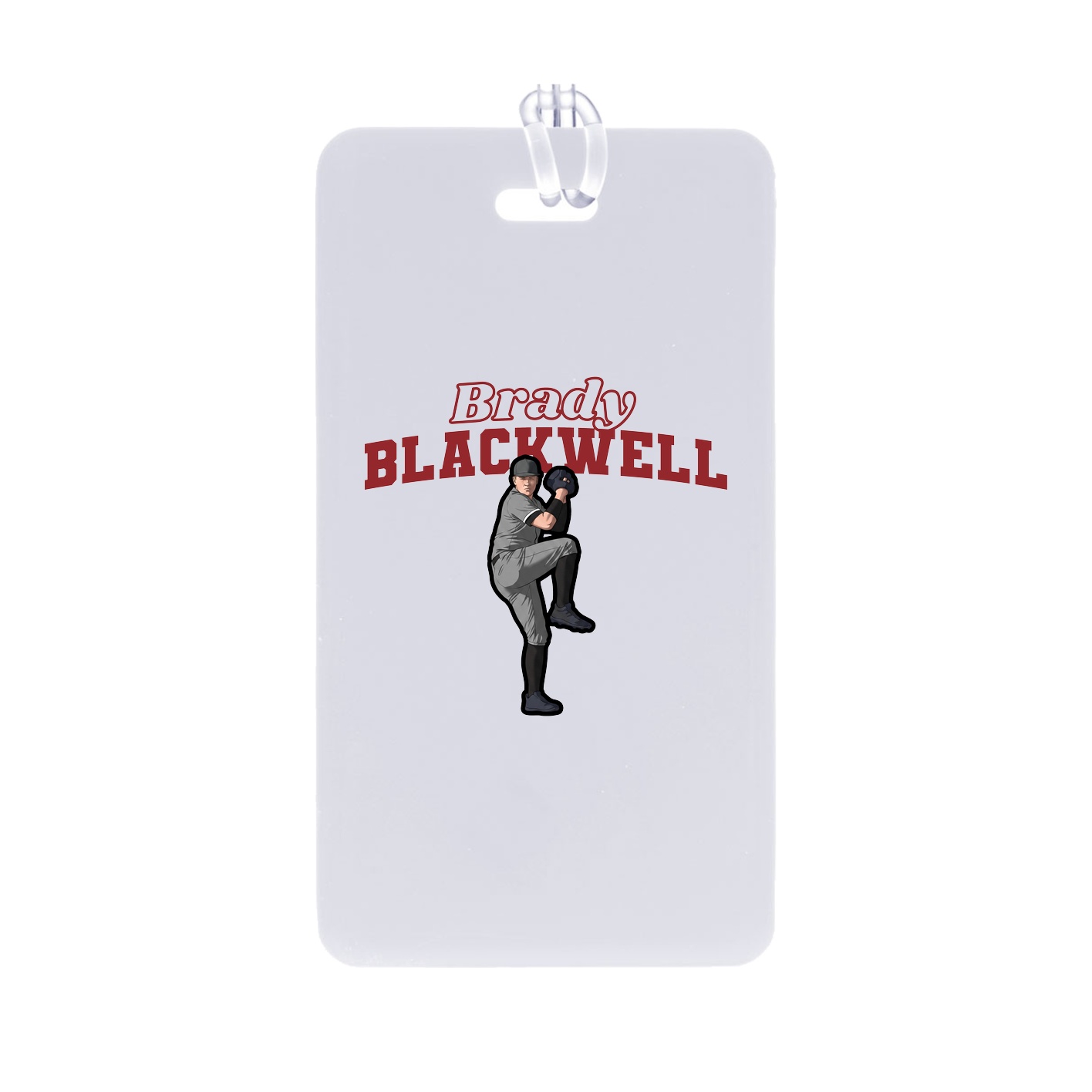 Bag Tag — Name Arch in Classic