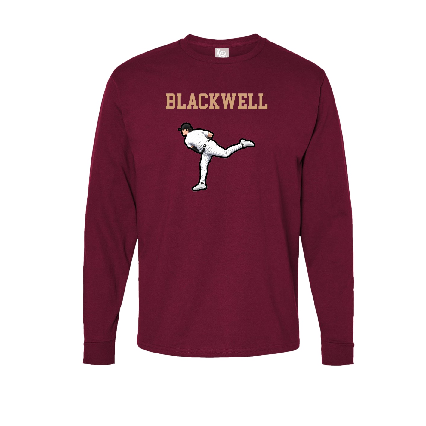 Long Sleeve Tee — Shirsey in Cardinal
