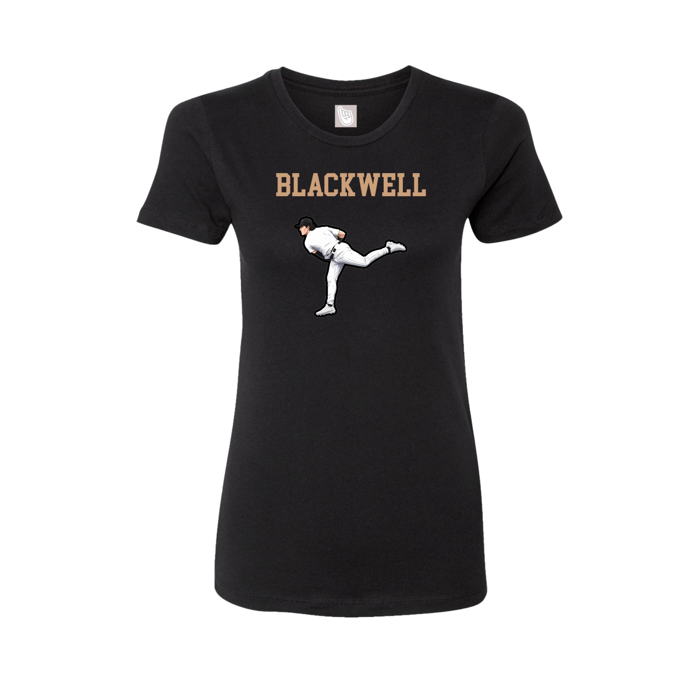 Fitted Women's Tee — Shirsey in Black