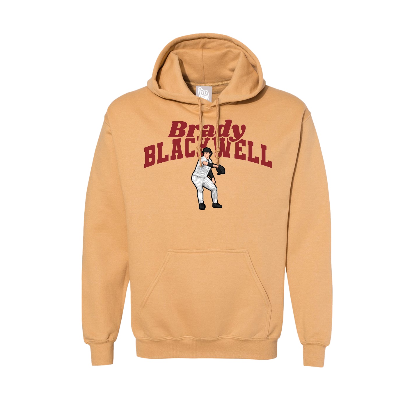 Hoodie — Signature Arch in Vegas Gold