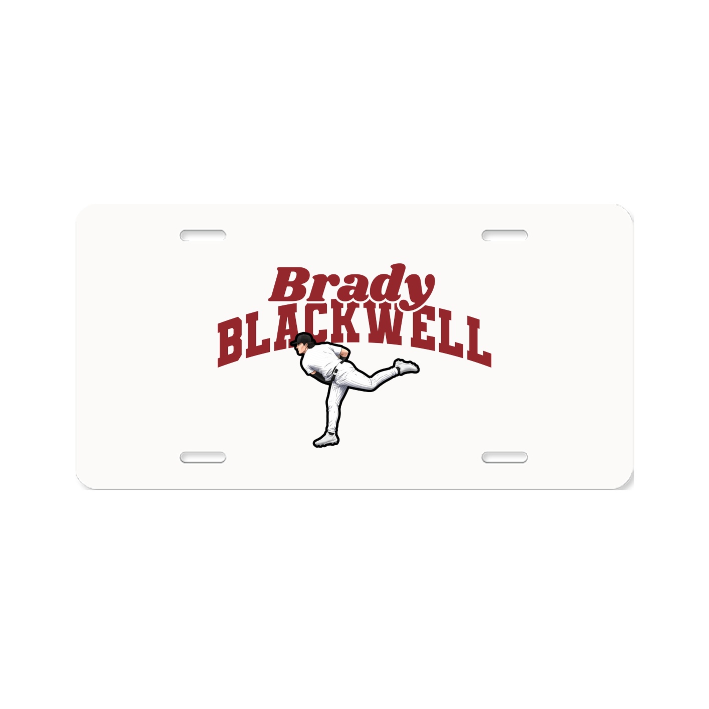 License Plate — Signature Arch in Classic