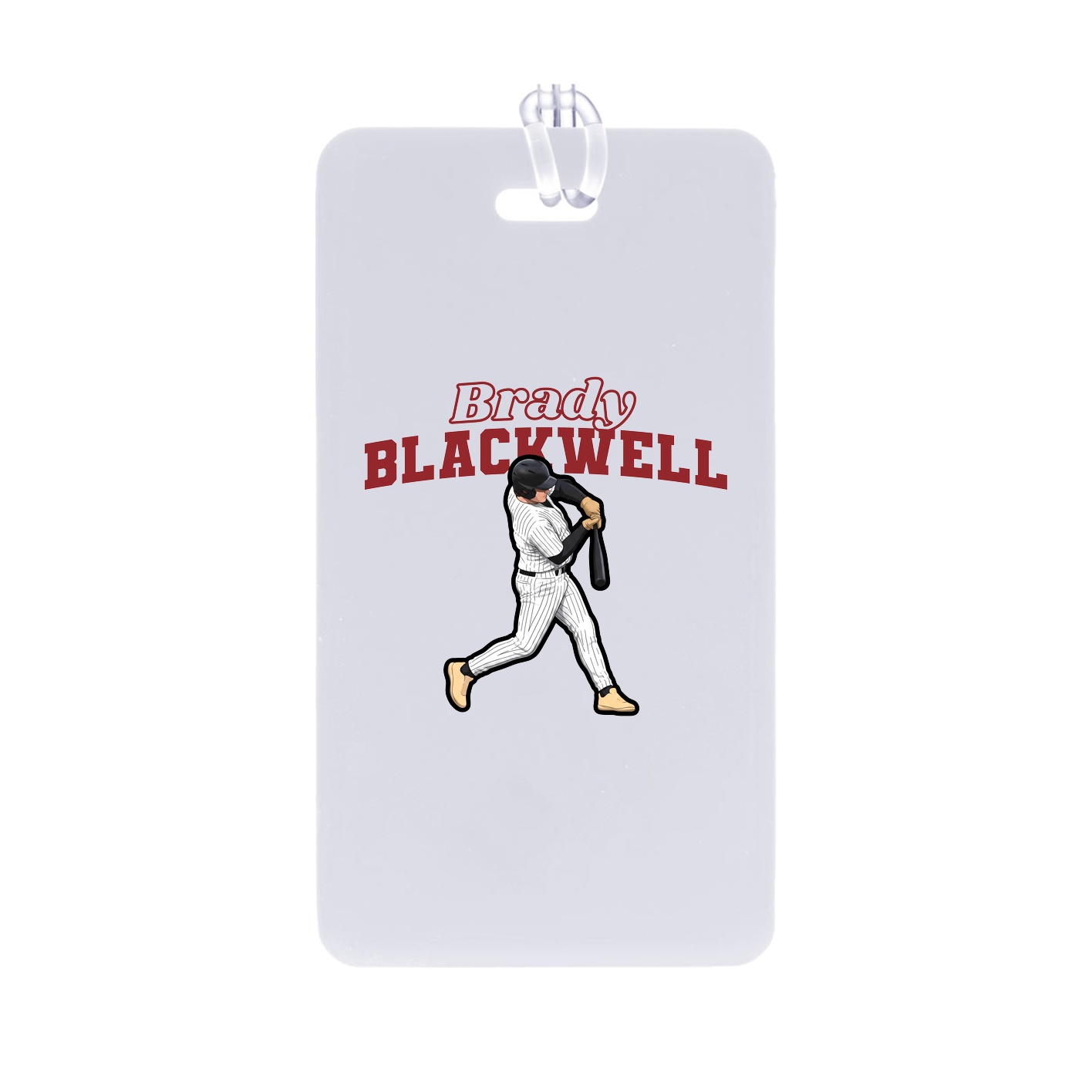 Bag Tag — Name Arch in Classic