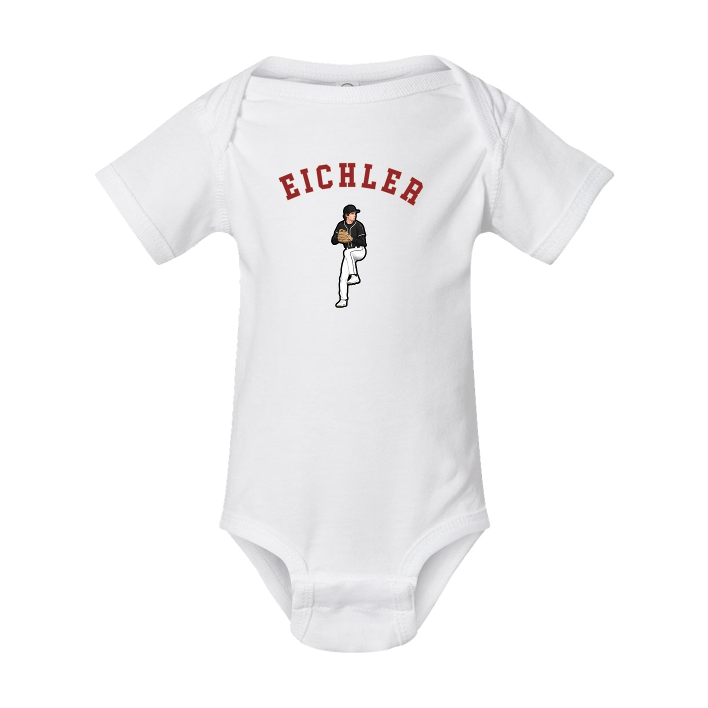 Baby Onesie — Shirsey Arch in White