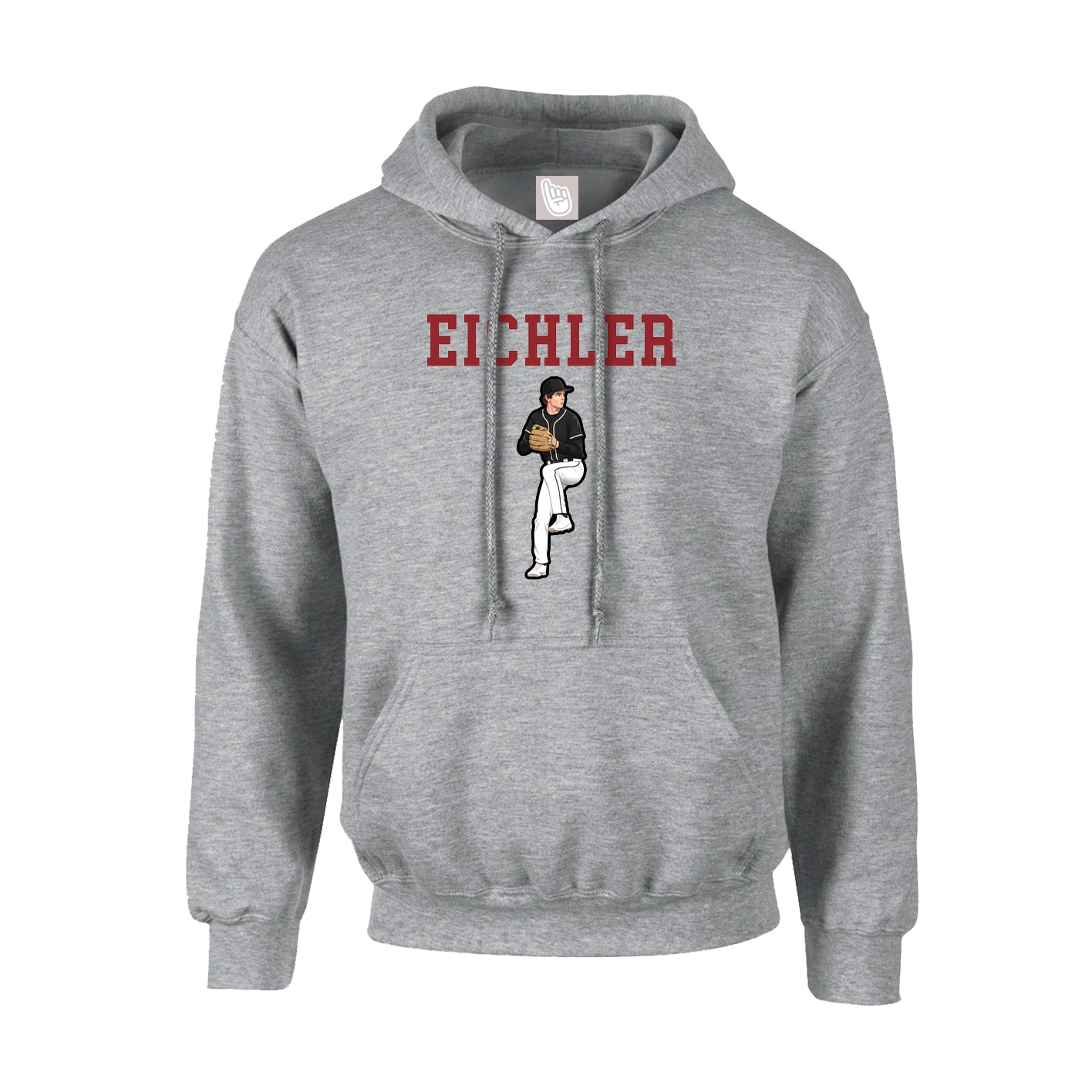 Hoodie — Shirsey in Grey