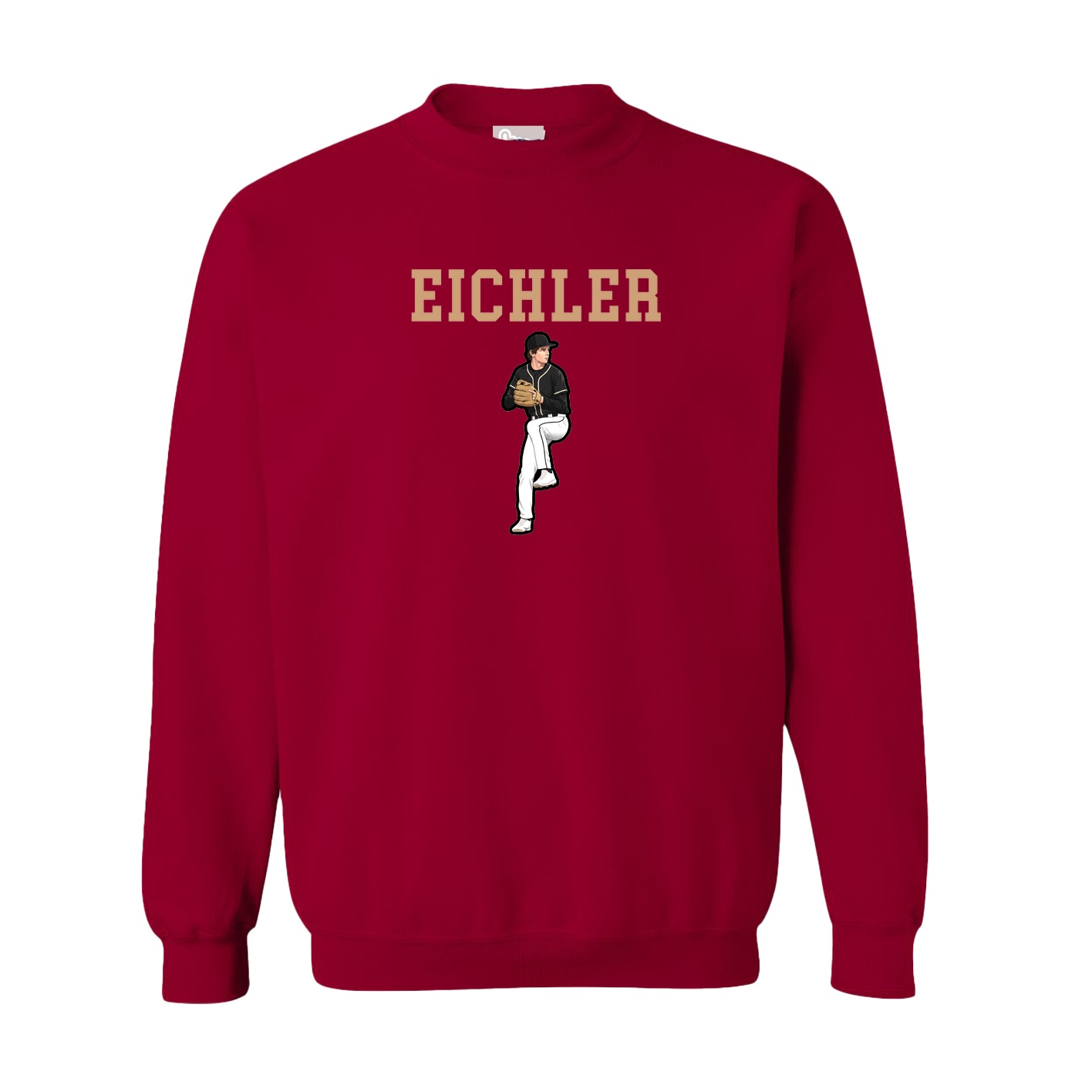 Fleece Crew — Shirsey in Cardinal