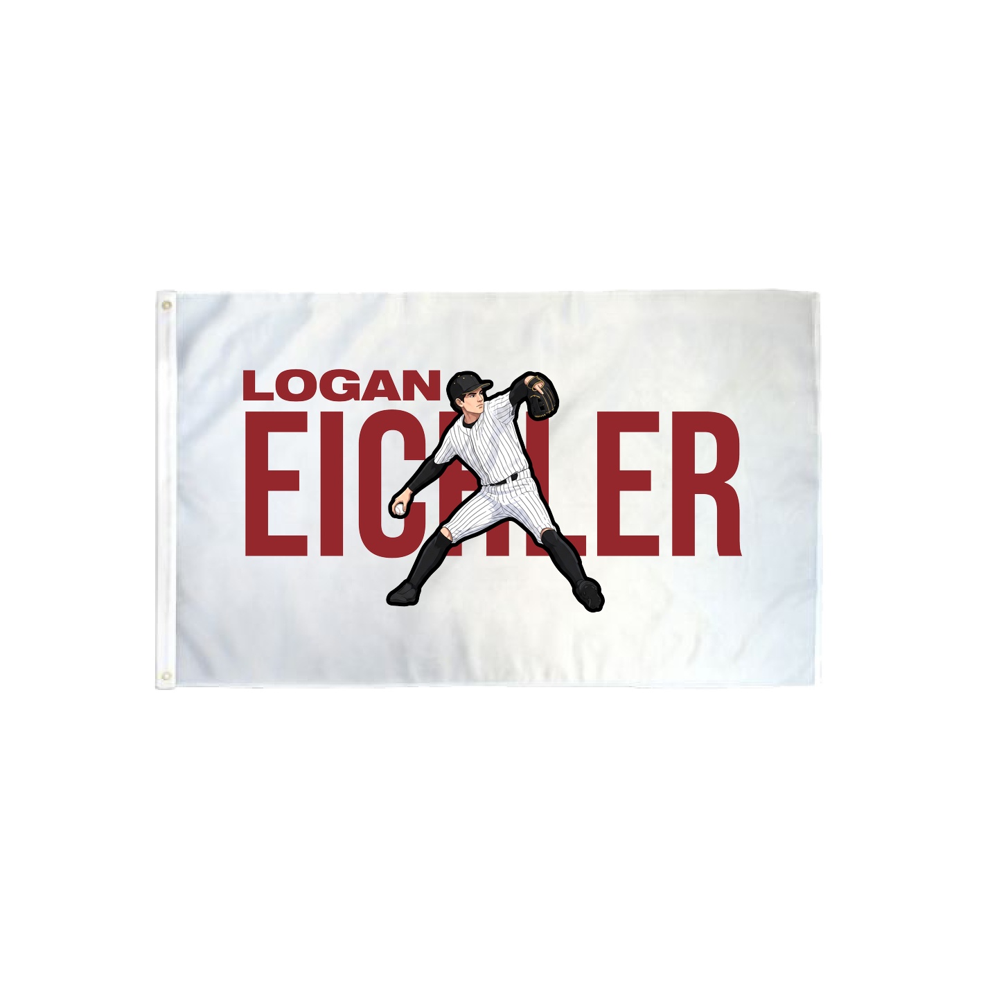 3x5 Flag — Player Name in Classic
