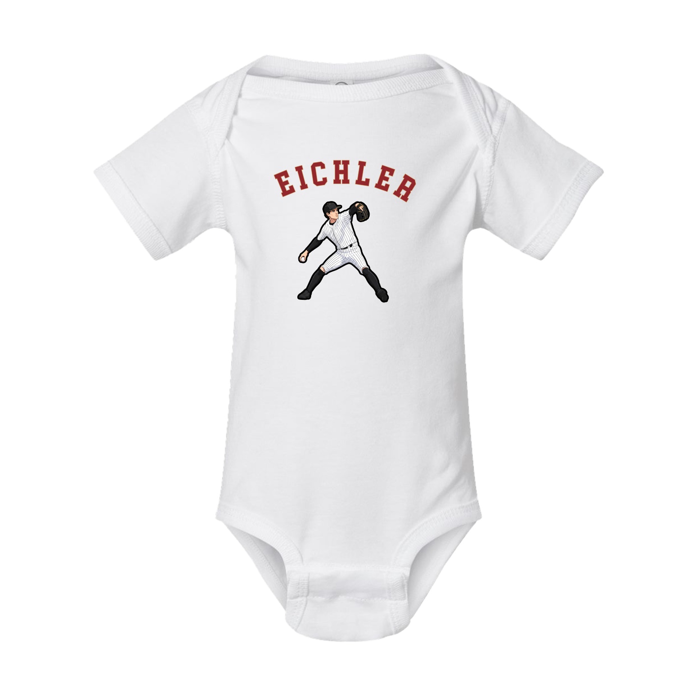 Baby Onesie — Shirsey Arch in White