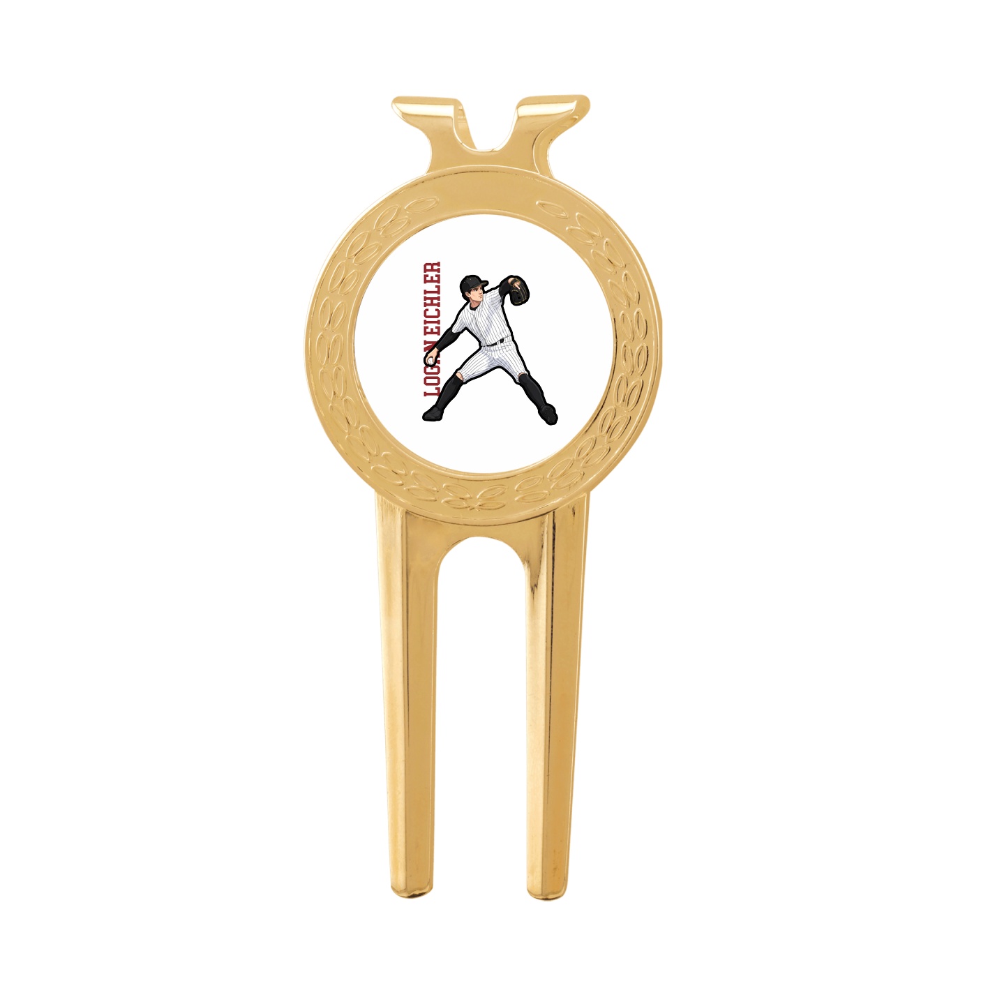 Divot Tool with Ball Marker — Name Vertical in Classic