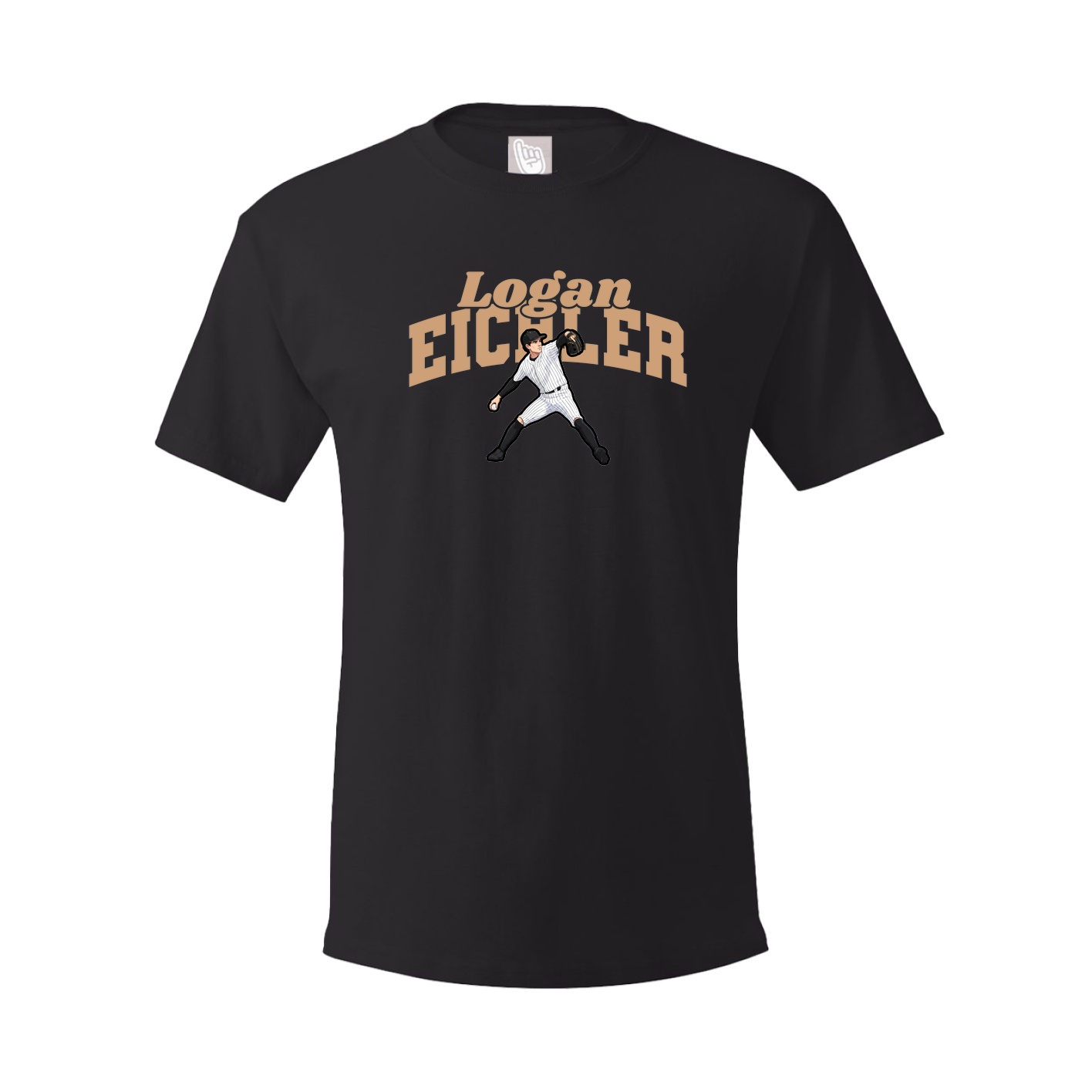 Tee — Signature Arch in Black