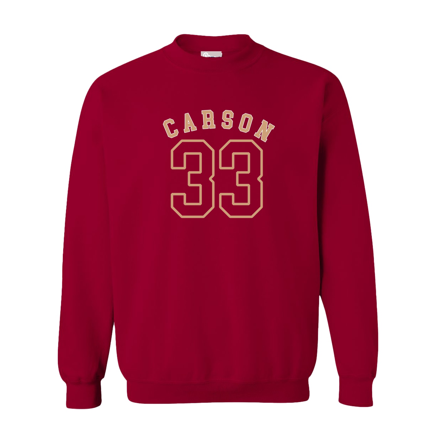 Fleece Crew — Shirsey Arch in Cardinal