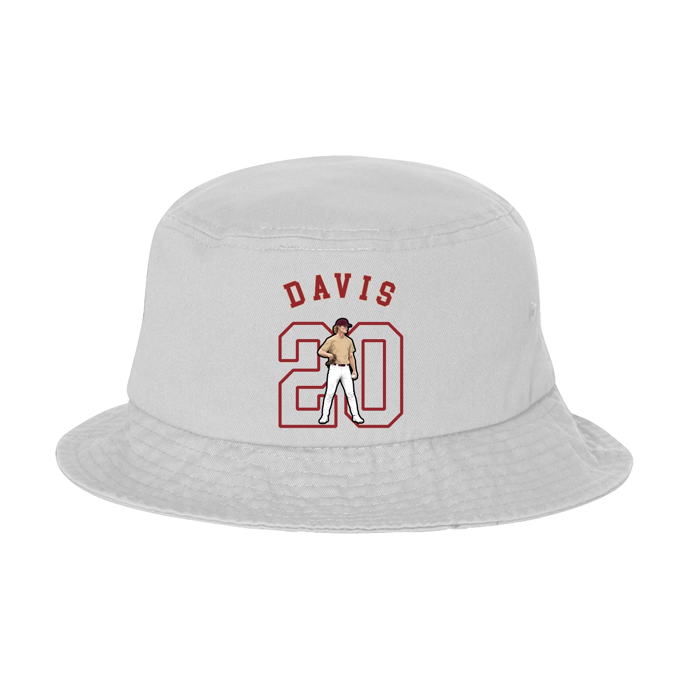 Bucket Cap — Shirsey Arch in White