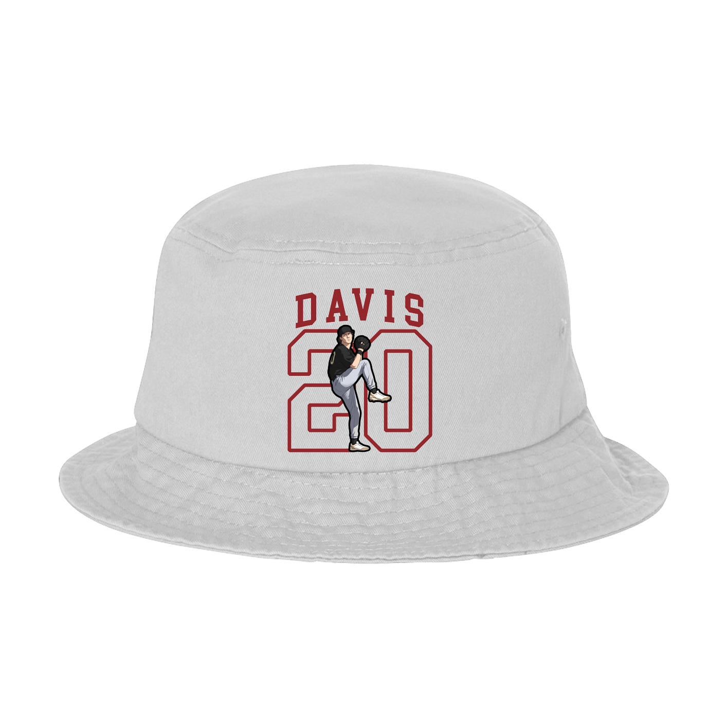 Bucket Cap — Shirsey in White