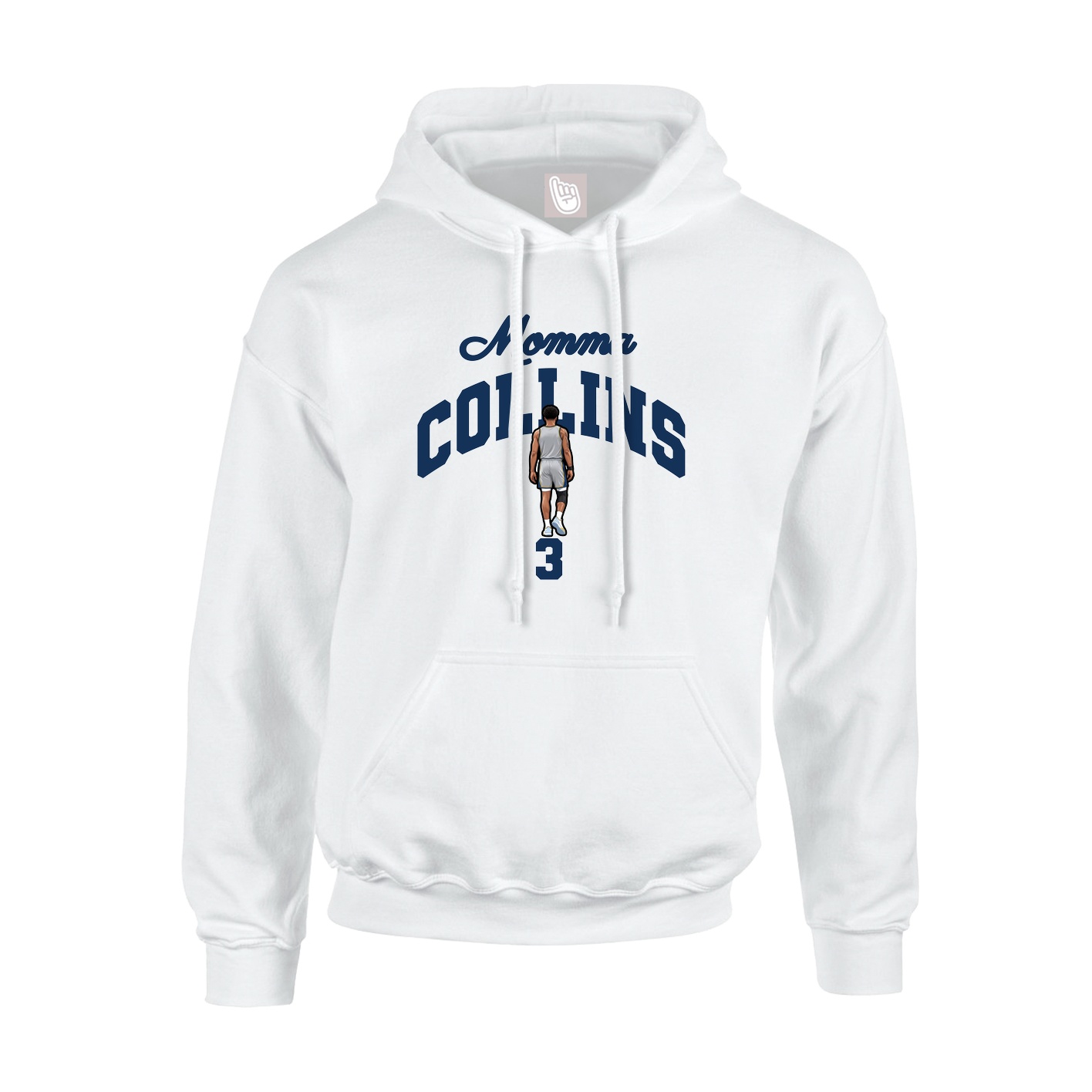 Youth Hoodie — Mothers Day Arch in White