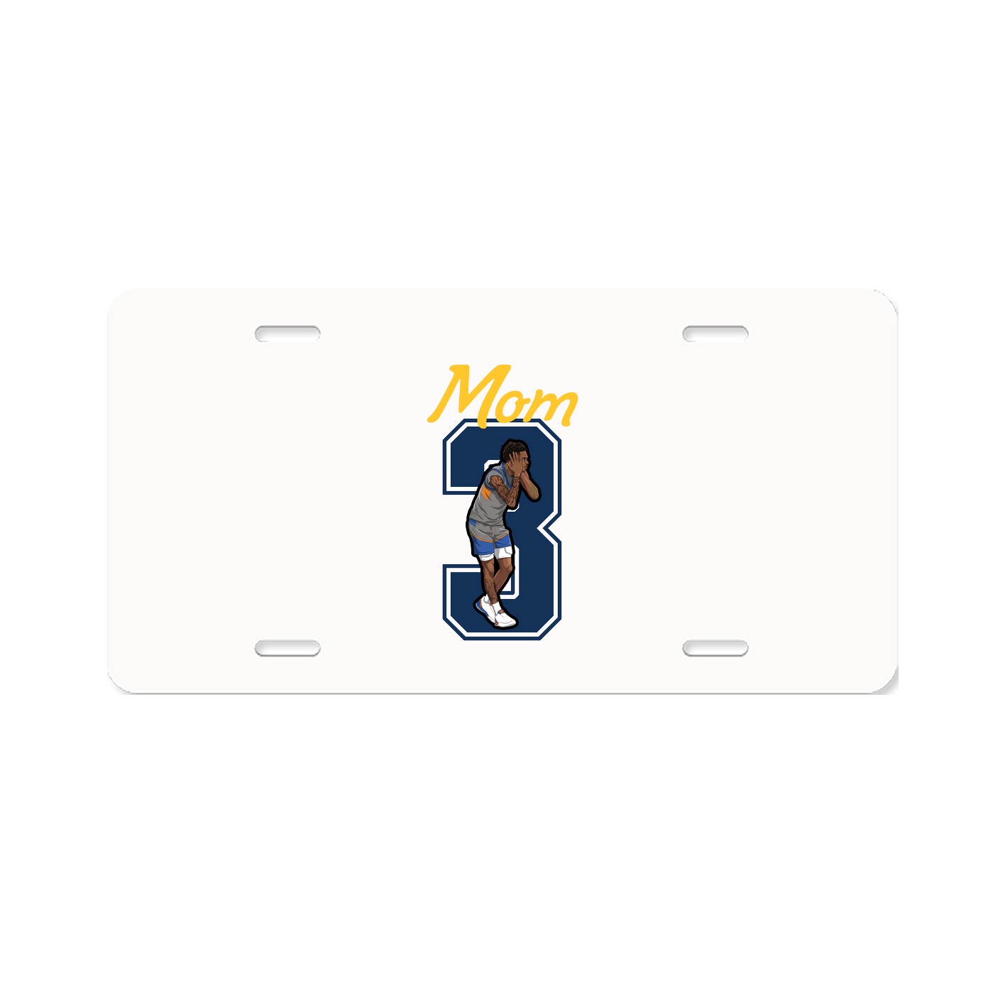 License Plate — Mothers Day Shirsey in Classic