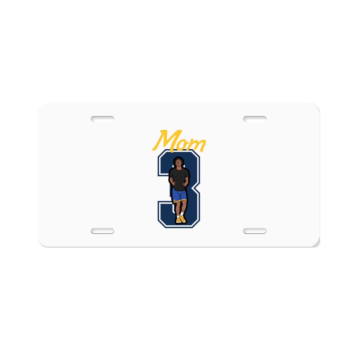 License Plate — Mothers Day Shirsey in Classic