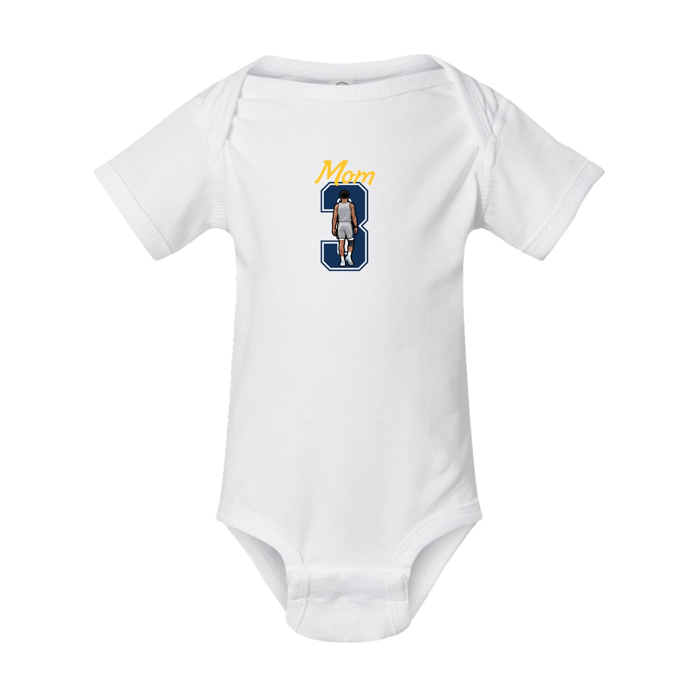 Baby Onesie — Mothers Day Shirsey in White