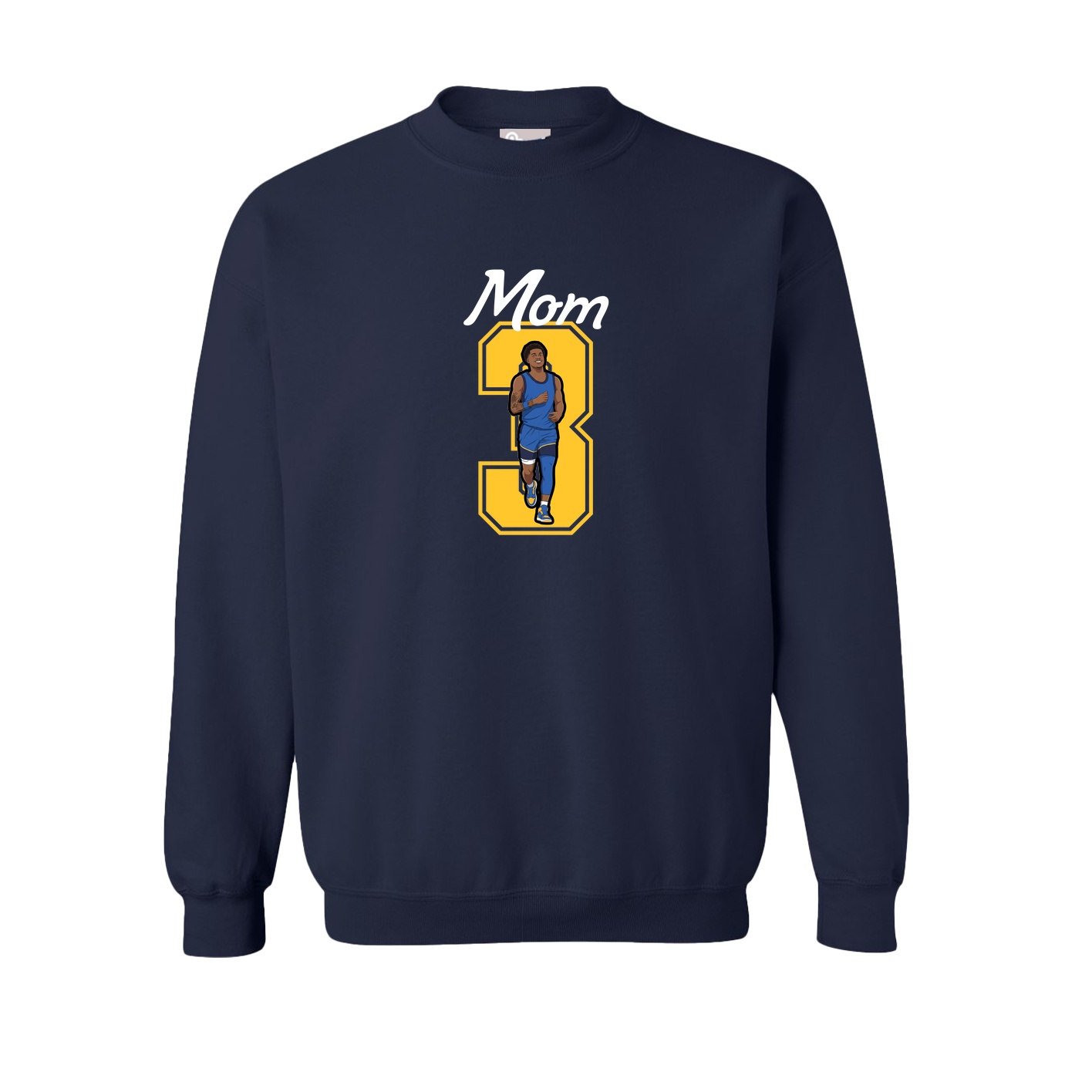 Fleece Crew — Mothers Day Shirsey in Navy