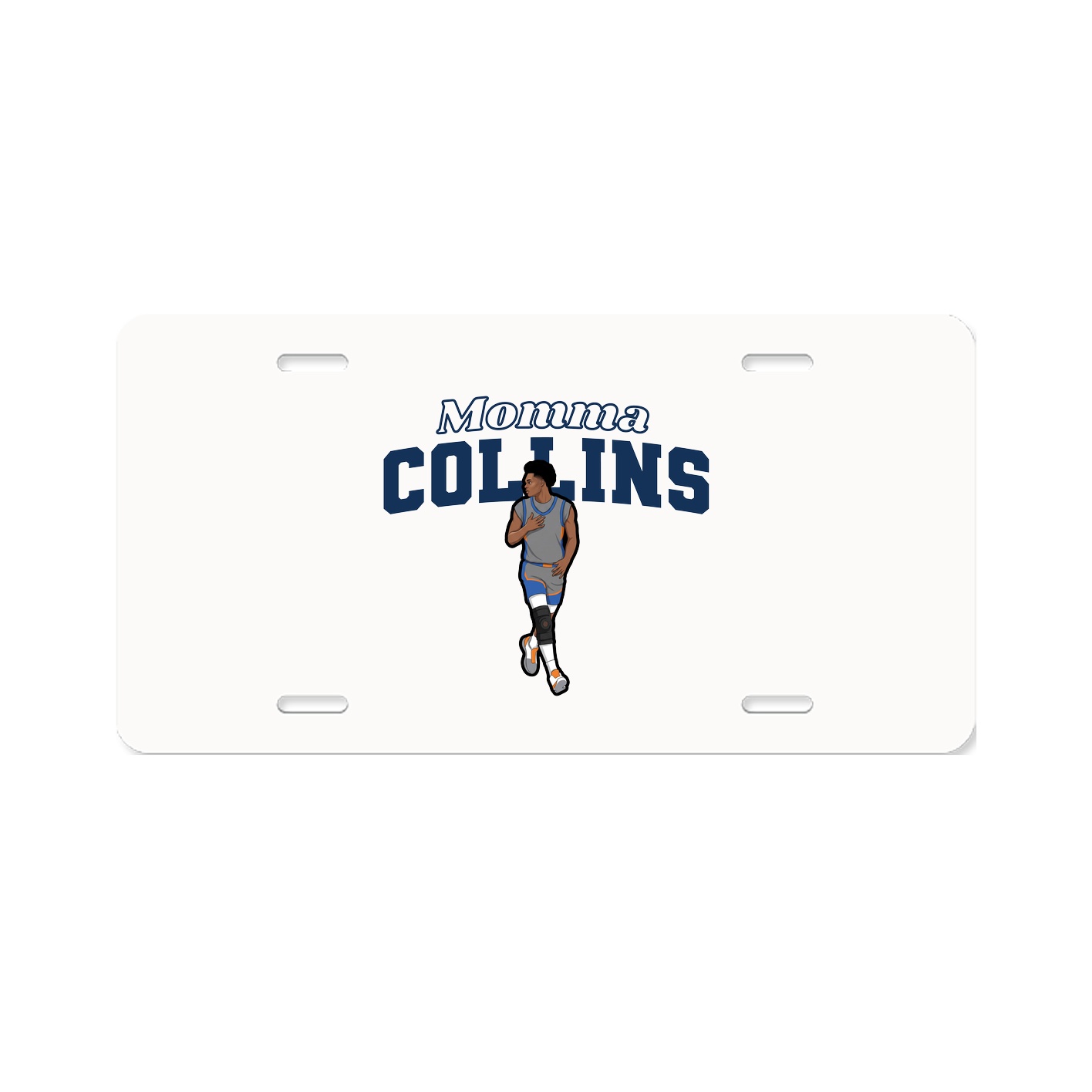 License Plate — Mothers Day Block in Classic