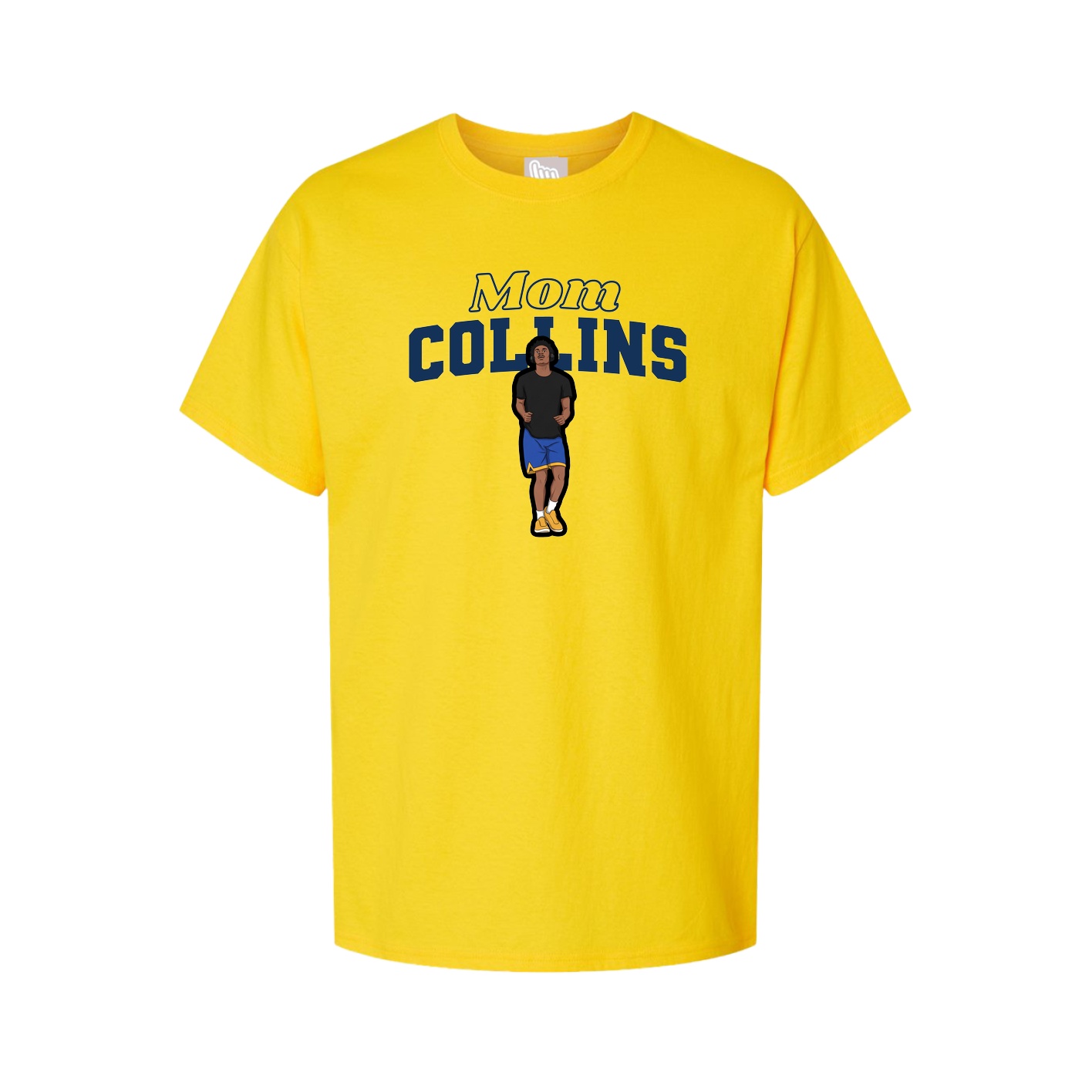 Youth Tee — Mothers Day Block in Gold