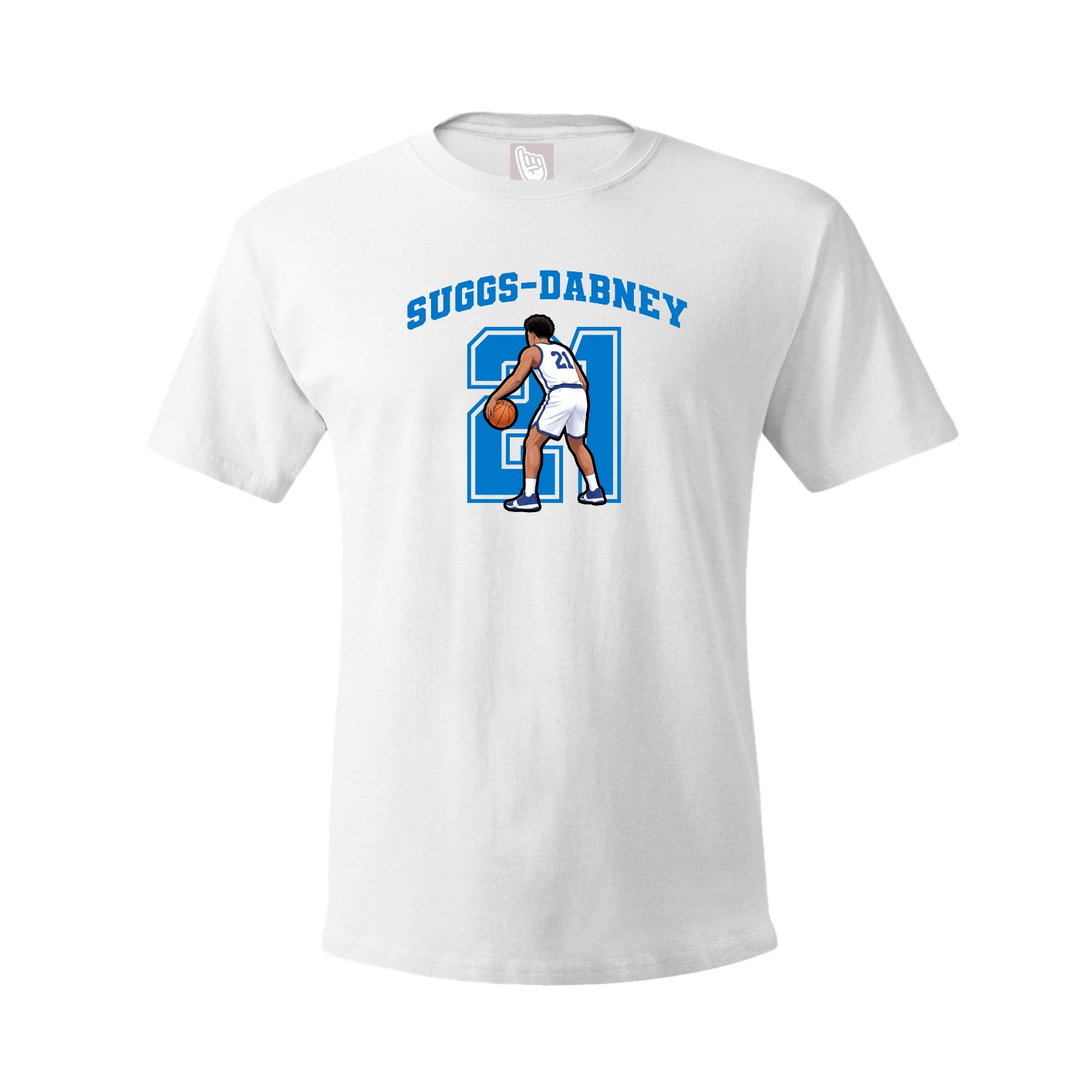 Tee — Number in White