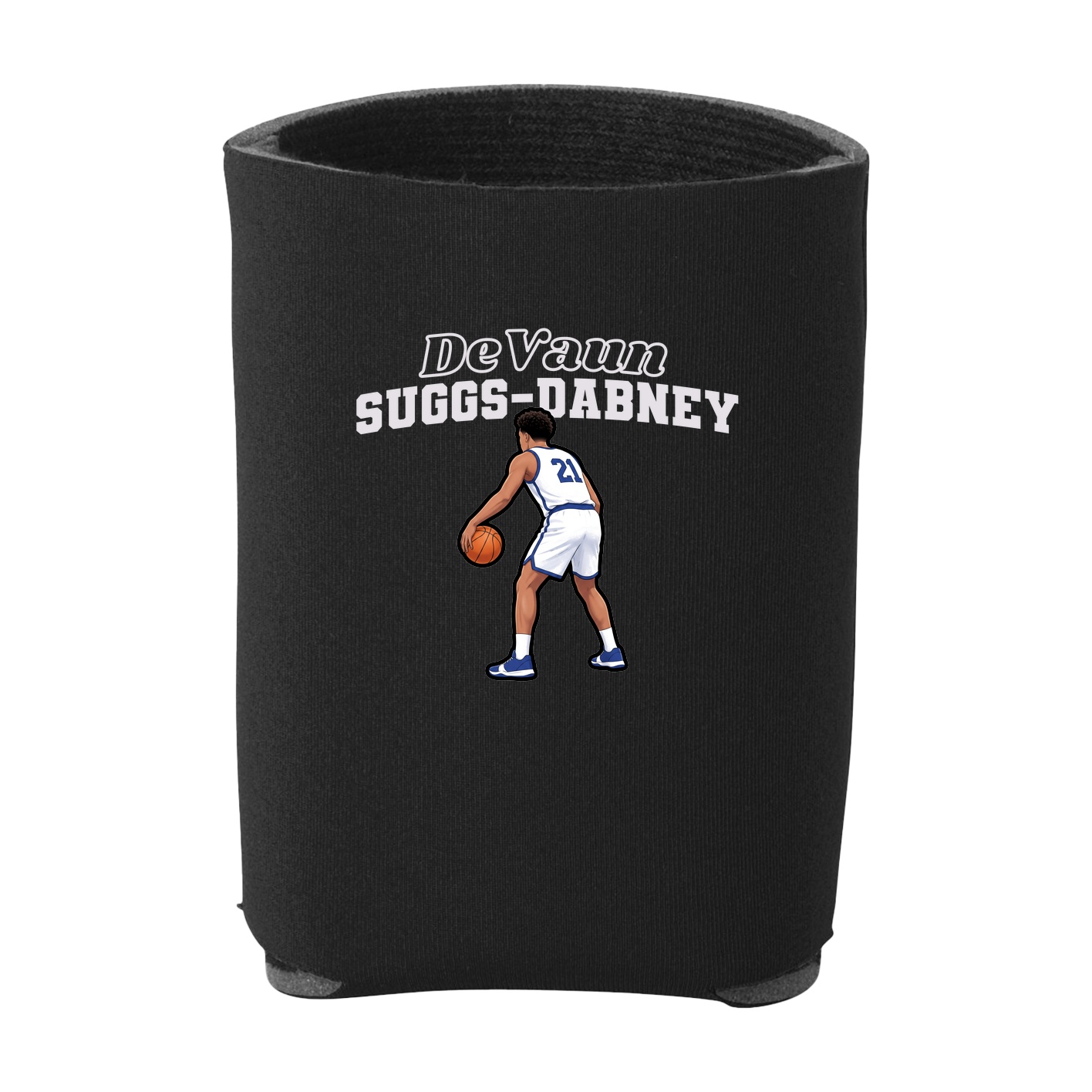 Can Holder — Name Arch in Black